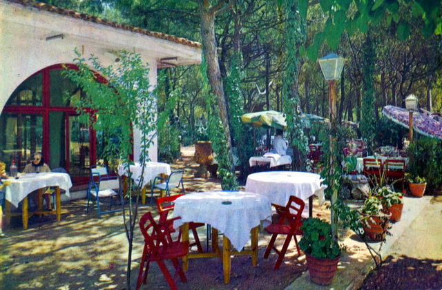 Fotografa del Restaurante Gavamar de Gav Mar (1964)